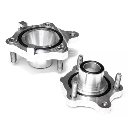 HKS Flange Adapter Kit for FWD 2.0T FSI stock turbo location